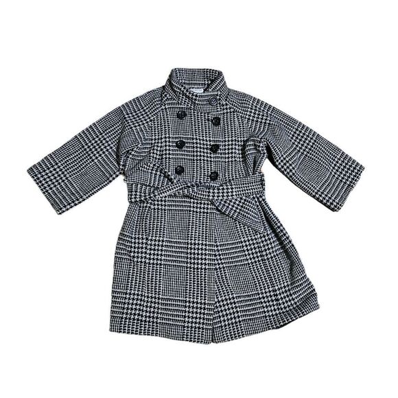 Women's COVINGTON Wool Trench Coat Large - Picture 1 of 6